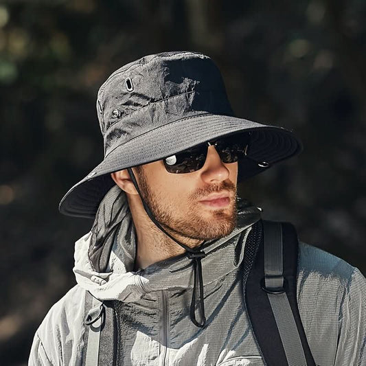 Breathable Sun Hat with UV Protection for Outdoor Adventures