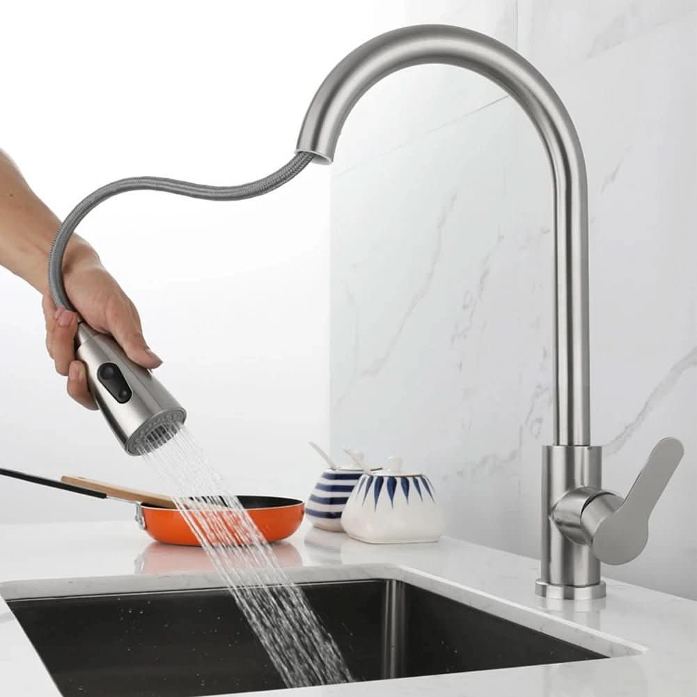 Pull-Down Kitchen Tap for Easy Daily Cleaning