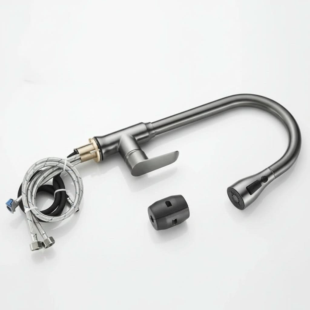 Pull-Down Kitchen Tap for Easy Daily Cleaning