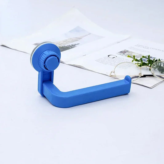 Toilet Paper and Towel Holder with Suction Technology - Waterproof & Strong for Bathroom, Kitchen & RV