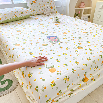 Floral Bedding Set for Tranquil Garden-Themed Bedrooms