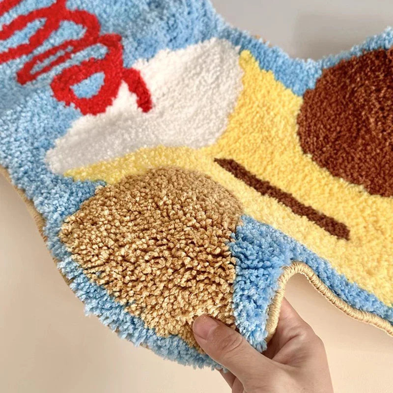 Charming Dachshund-Inspired Long Area Rug