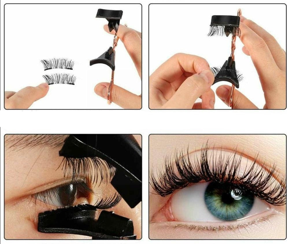 3D Magnetic Lashes for Luxurious Volume