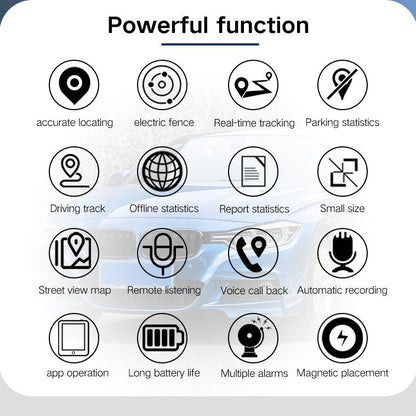 Strong Magnetic Anti-Loss Vehicle Tracker for Cars