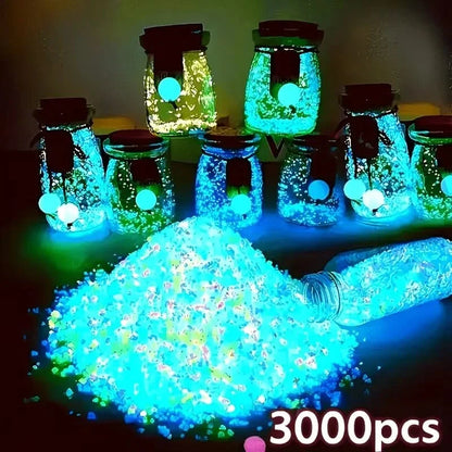 Luminous Sand for Decorative Garden and Aquarium Designs