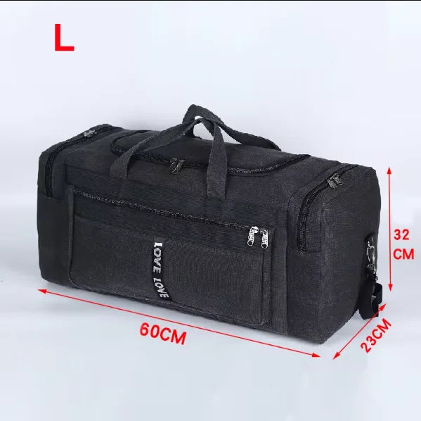 XL Waterproof Travel Duffel Bag for Men – Durable with Ample Storage for Gym & Adventures