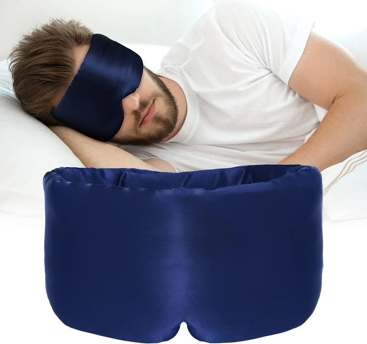 Lavender Silk Sleep Mask – Soft Eye Cover for Restful Sleep