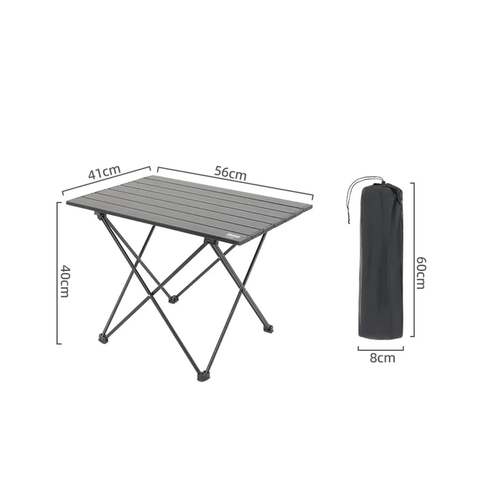 Portable Folding Table for Outdoor Use | Aluminum Camping Table | Collapsible for BBQ, Picnic & Party