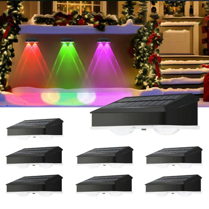 LED Waterproof Solar Outdoor Light for Balconies, Patios & House Numbers