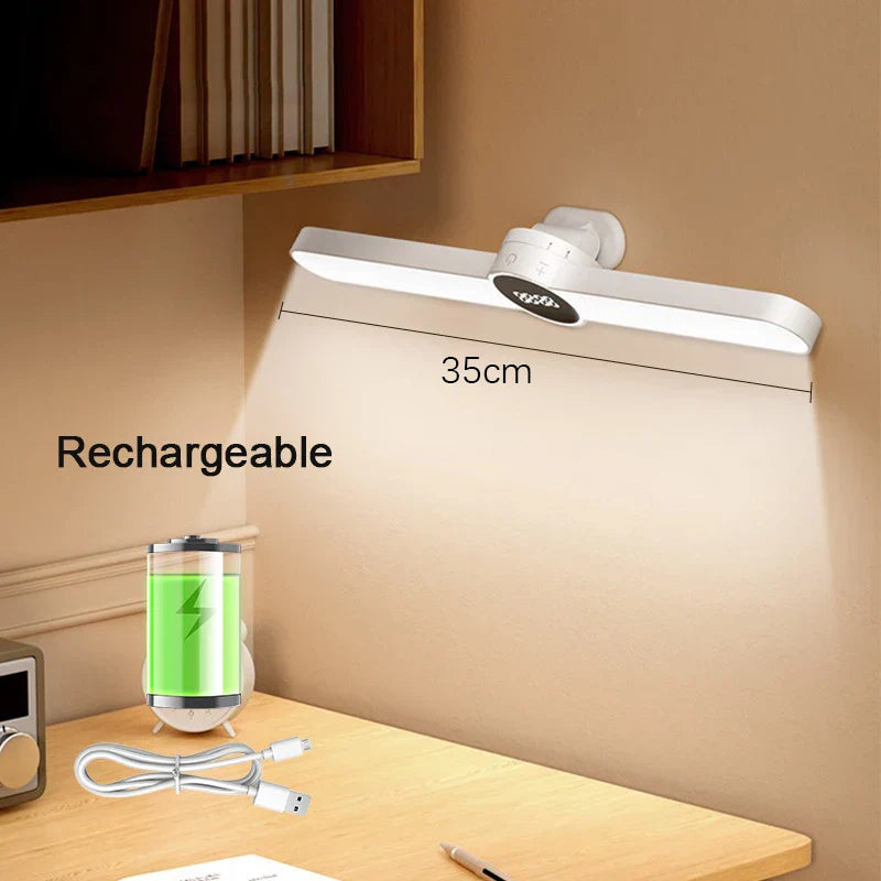 LED Desk Lamp with 3-in-1 Design - Touch Control & Magnetic Mount