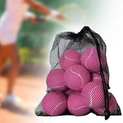 ProServe 12-Pack Tennis Balls – Durable Training Set with Bag