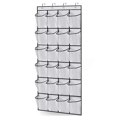 Hanging Shoe Organizer with 24 Compartments – Space-Saving Design