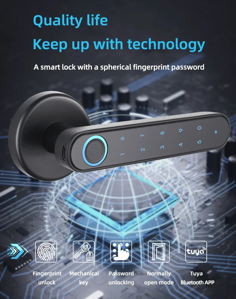 Digital Fingerprint Lock with Multiple Modes - UltraLock