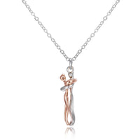 Rose Gold and Silver