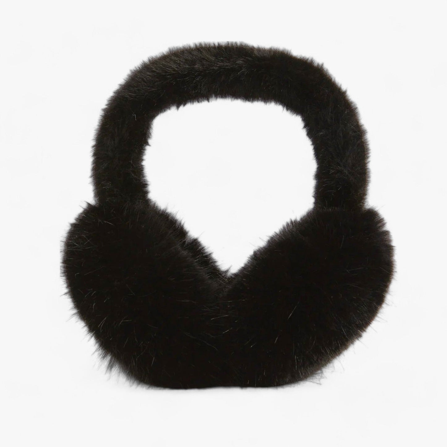 Adjustable Faux Fur Headband – Winter Plush Ear Protectors for Warmth and Style