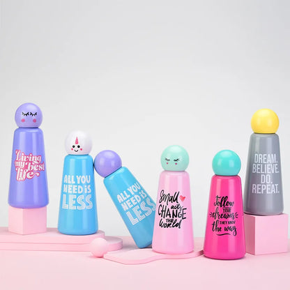 Two-Tone Stainless Steel Water Bottle