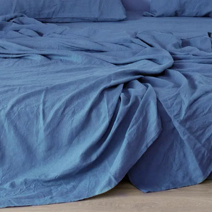 Cool and Comfortable Linen Bed Sheet for Relaxing Sleep