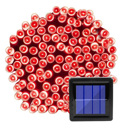 Outdoor Solar String Lights | 8 Lighting Modes | IP65 Waterproof | Warm White & Multicolor Options | Available in 7 m / 12 m / 22 m Lengths