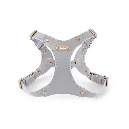 Customizable Leather Dog Harness for Ultimate Comfort