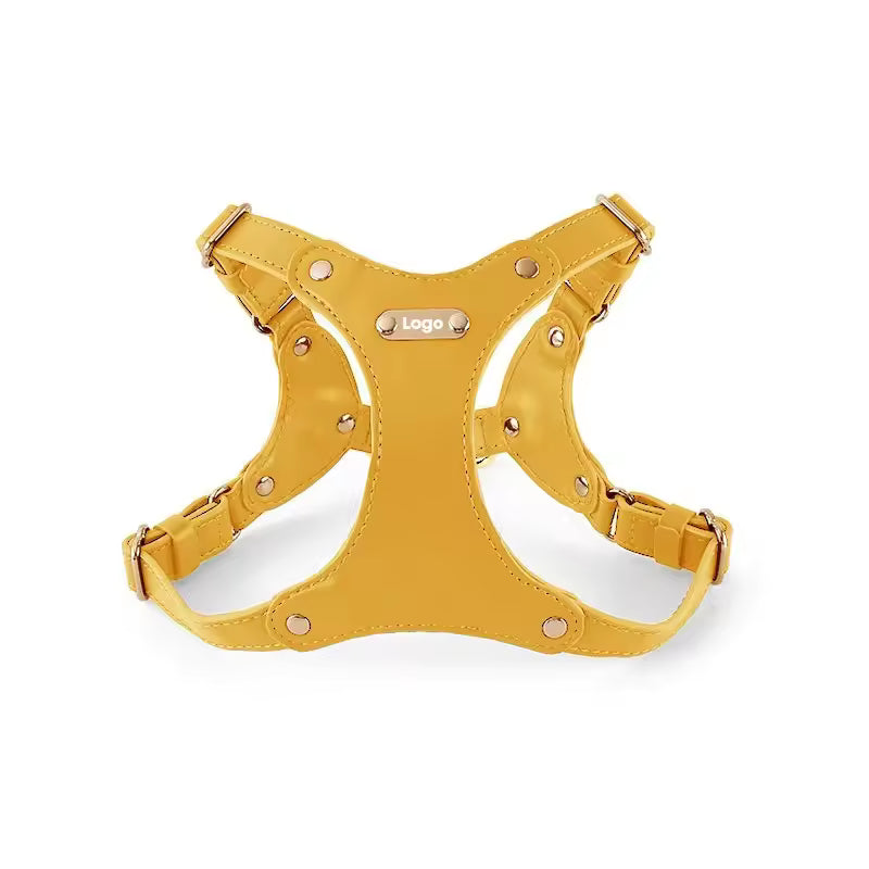 Customizable Leather Dog Harness for Ultimate Comfort