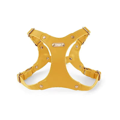 Customizable Leather Dog Harness for Ultimate Comfort