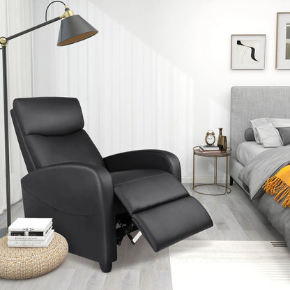 Reclining Massage Chair with Dual Lumbar Support | 8 Settings, 3 Levels, 90°–160° Angle, Footrest & 275 lb Weight Limit