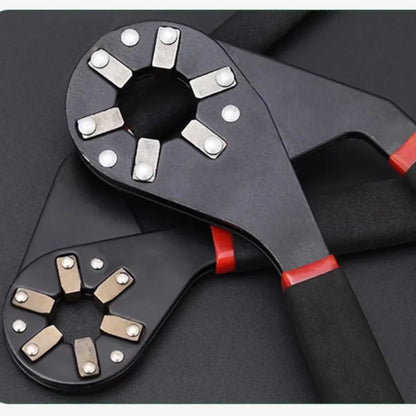 Adjustable Multi-Tool Wrench with Precision Grip | Versatile & Durable