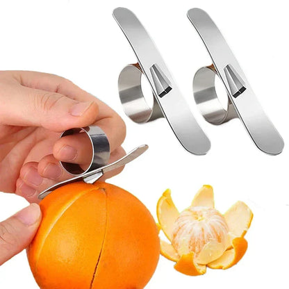 Stainless Steel Easy Grip Orange Peeler for Fruit