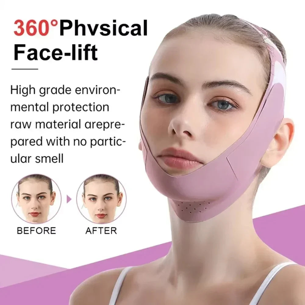 V-Lifting Face Mask – Breathable & Skin-Friendly, Elastic Design