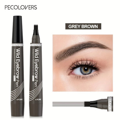 Precision Brow Pen - Waterproof with 4-Prong Technology - 6 Colors Available
