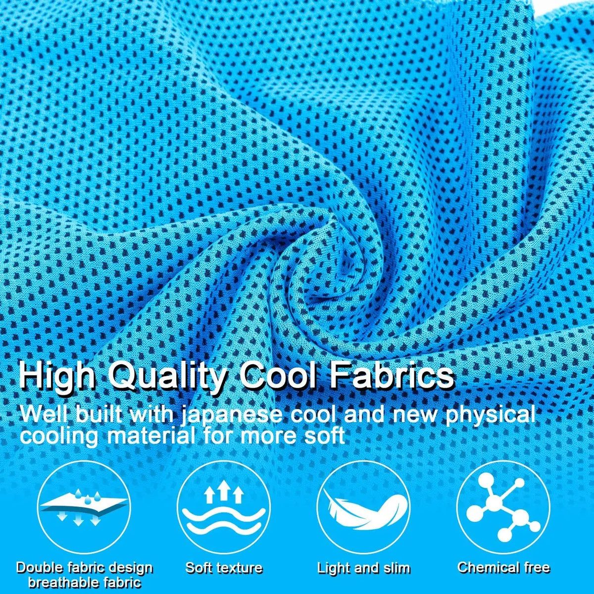ChillMate Fitness Towel with Fun Dot Design for Active Lifestyles