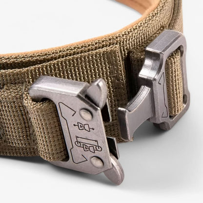 Adjustable Padded Tactical Dog Collar Set for Control