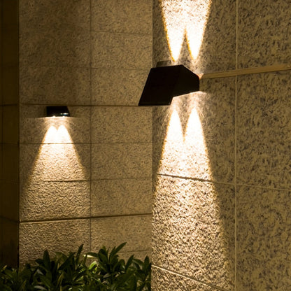 Solar-Powered LED Outdoor Wall Light with Motion Sensor, Waterproof for Garden, Patio & Driveway