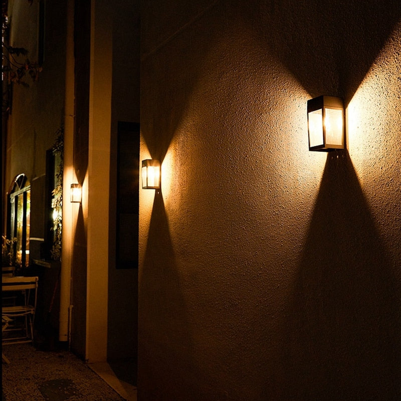 Outdoor Solar Wall Light – Waterproof Design
