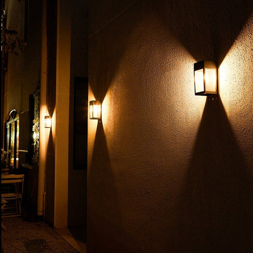 Outdoor Solar Wall Light – Waterproof Design