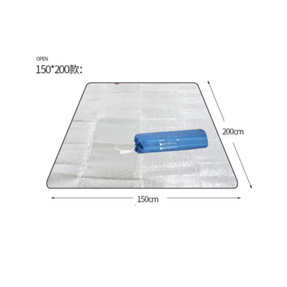 Waterproof Picnic Blanket for Outdoor Use | Double-Layered Aluminium Foil | Moisture Resistant & Portable for Camping and Beach