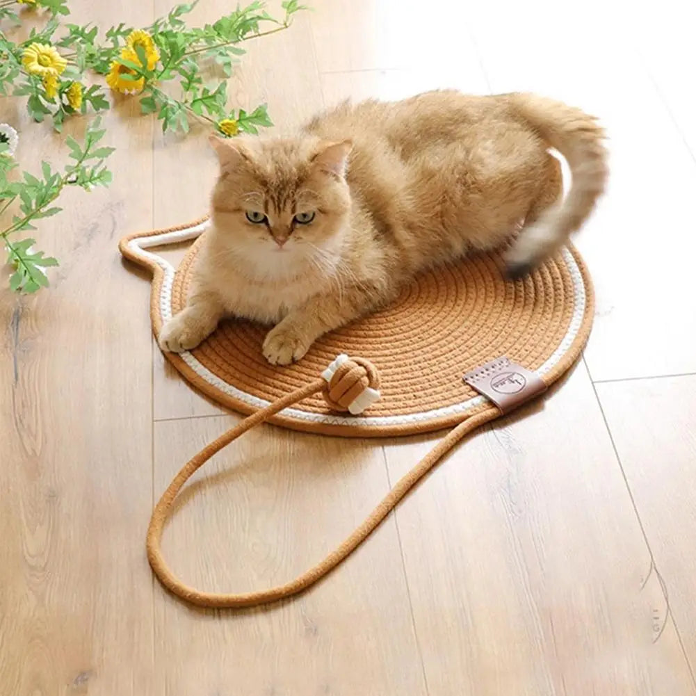 Dual-Function Cat Scratching Pad & Play Surface