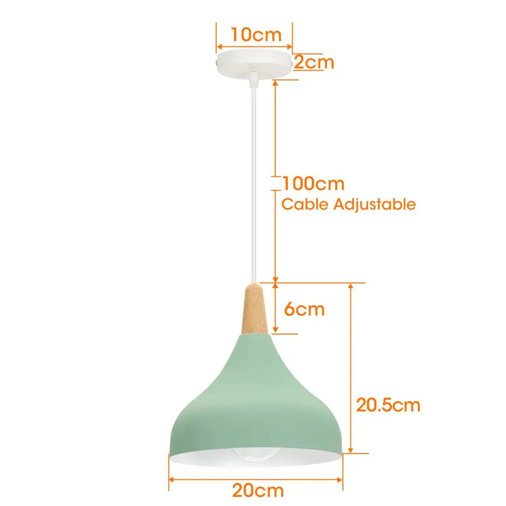 Retro Industrial Ceiling Lamp – 1/3 Heads Pendant Light Fixture