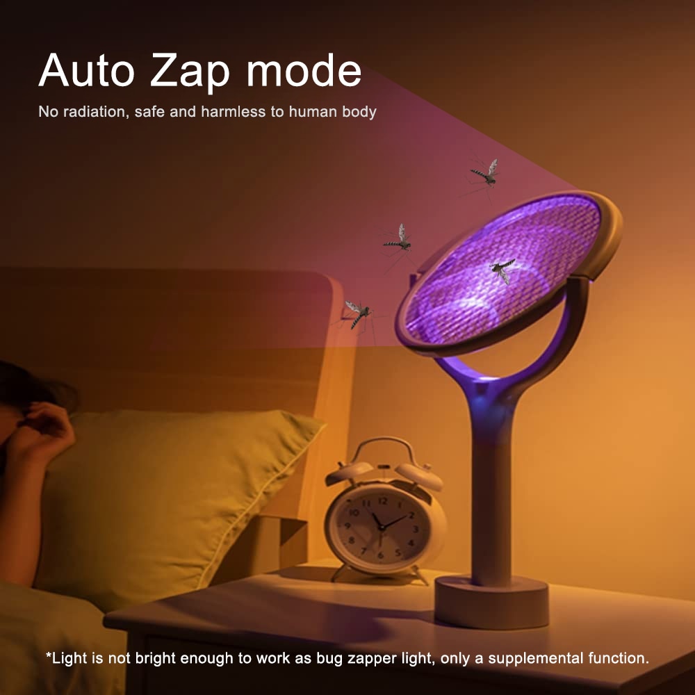 Electric Mosquito Zapper with 6-in-1 Rotating Function