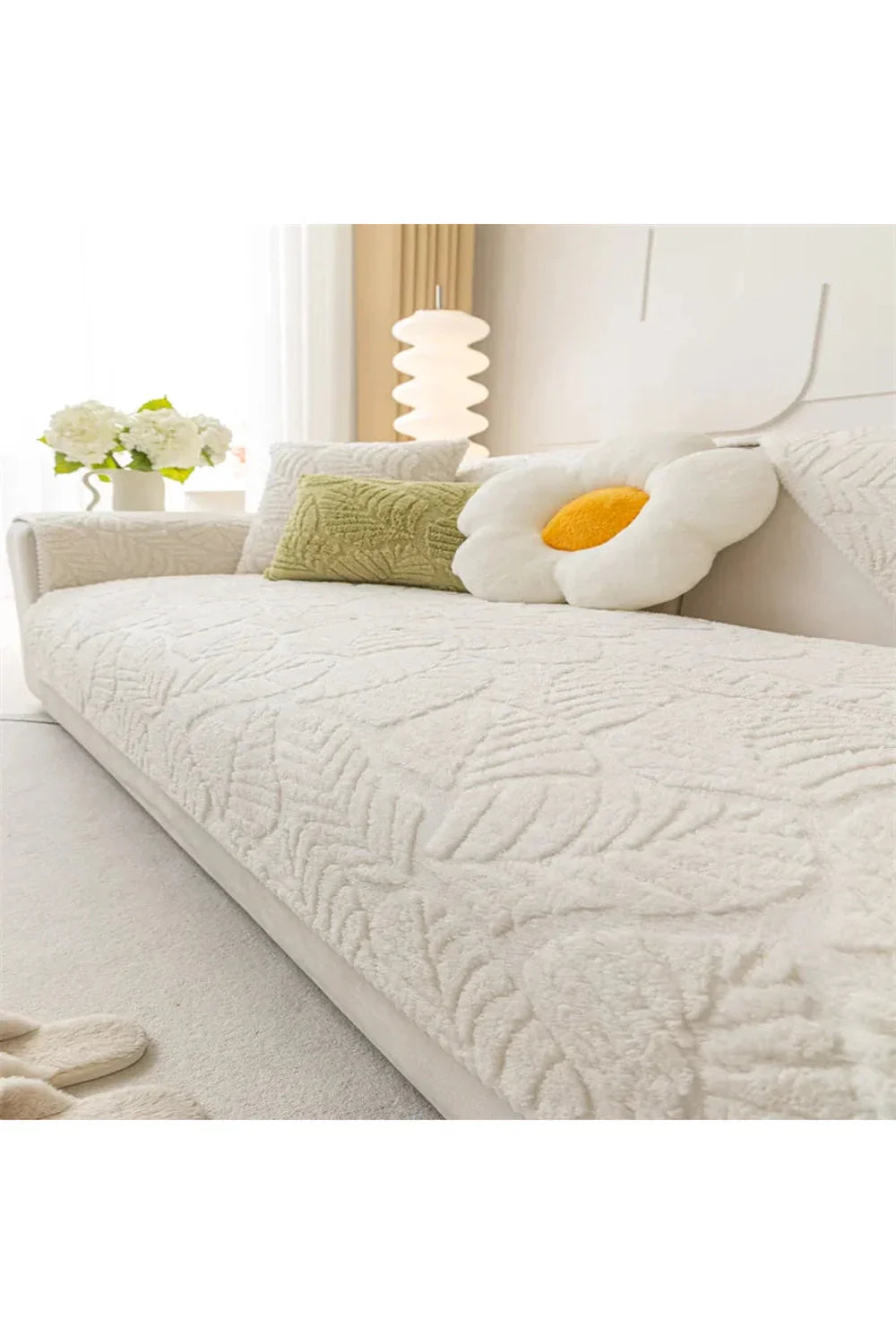Stylish Scandinavian Sofa Protector | CozyNest