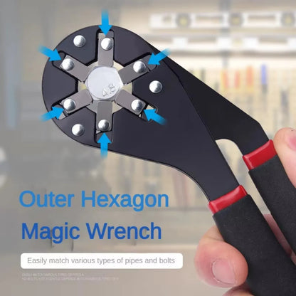 Adjustable Multi-Tool Wrench with Precision Grip | Versatile & Durable
