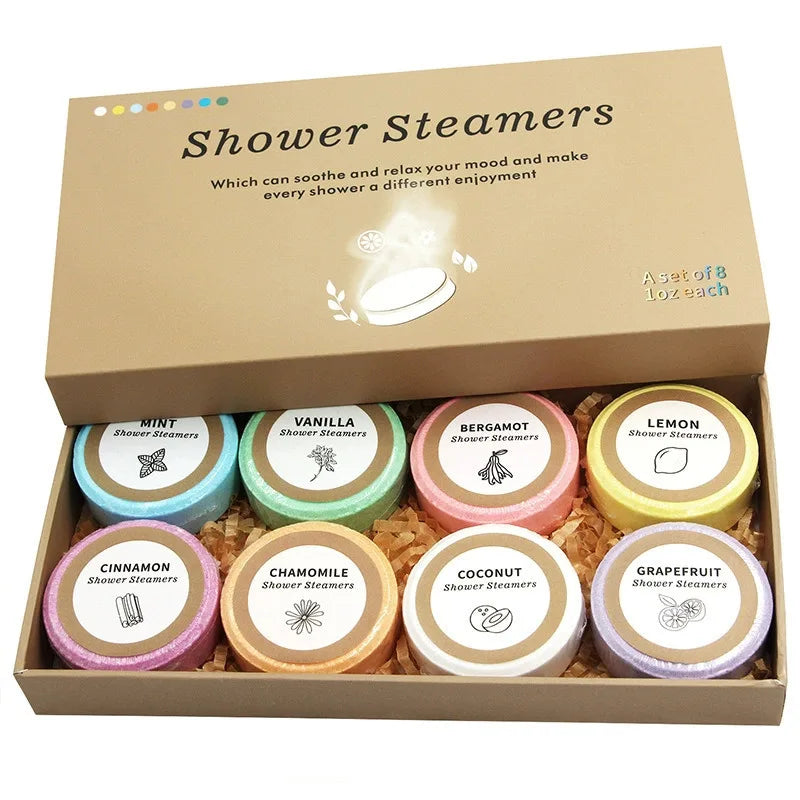 Indulge in Relaxation with 8-Piece Aromatic Bath Bomb Collection