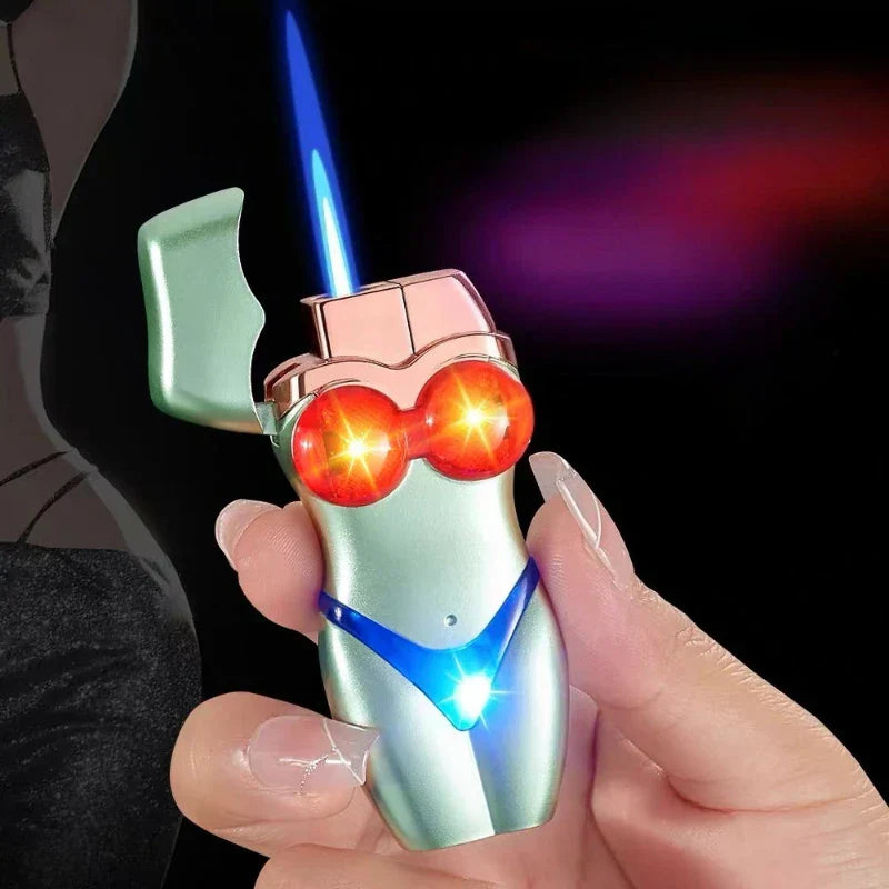Windproof Jet Torch Lighter in Bikini Style