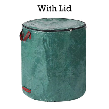 Collapsible and Reusable Garden Bag with Lid | 120–500 L Capacity