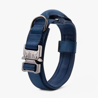 Adjustable Padded Tactical Dog Collar Set for Control