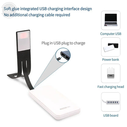 Flexible & Dimmable USB LED Reading Lamp for Books and eReaders