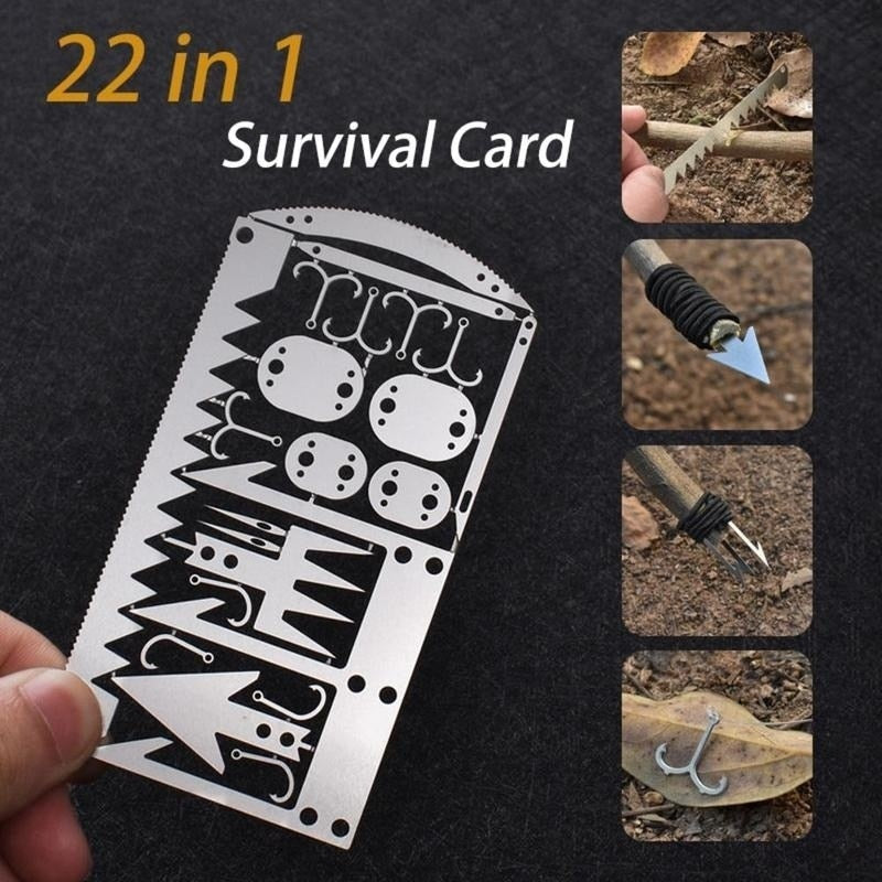 22-in-1 Stainless Steel Multi-Tool for Outdoor Survival