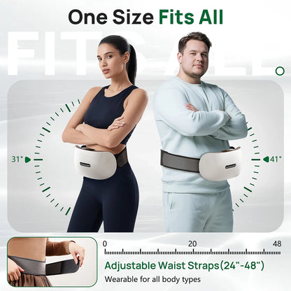 Cordless Heating Pad for Abdomen – Massager for Cramps and Relaxation