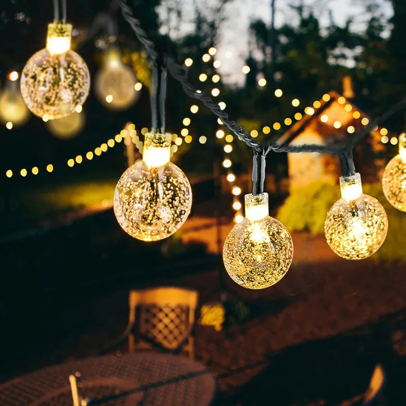 30ft Solar Fairy Lights for Garden and Patio Decoration