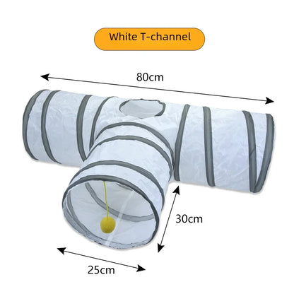 Cat Dragon Tunnel Toy | Engaging Design with Hidden Play Areas for Cats